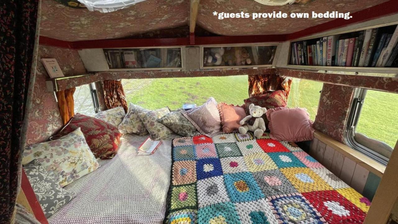 2 X Double Bed Glamping Wagon At Dalby Forest Scarborough Bagian luar foto