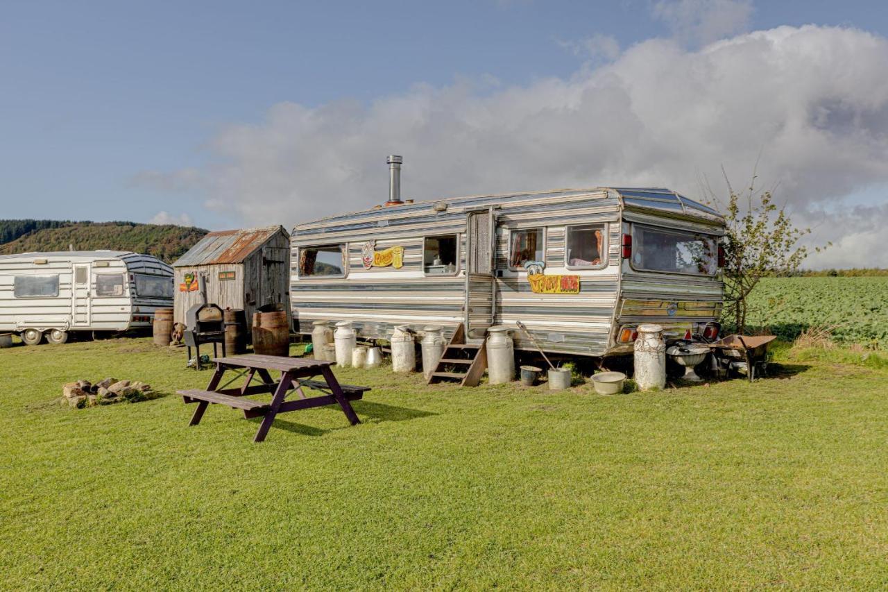 2 X Double Bed Glamping Wagon At Dalby Forest Scarborough Bagian luar foto
