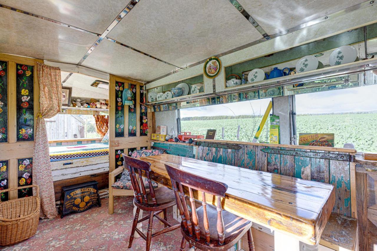 2 X Double Bed Glamping Wagon At Dalby Forest Scarborough Bagian luar foto